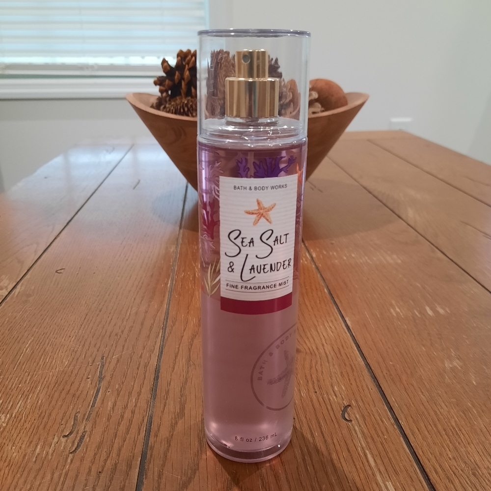 NEW Sea Salt & Lavender Bath and Body Works Fragrance